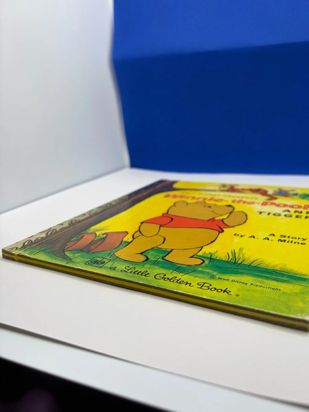 Vintage 1977 Little Golden Book Walt Disney Presents Winnie-the-Pooh and Tigger